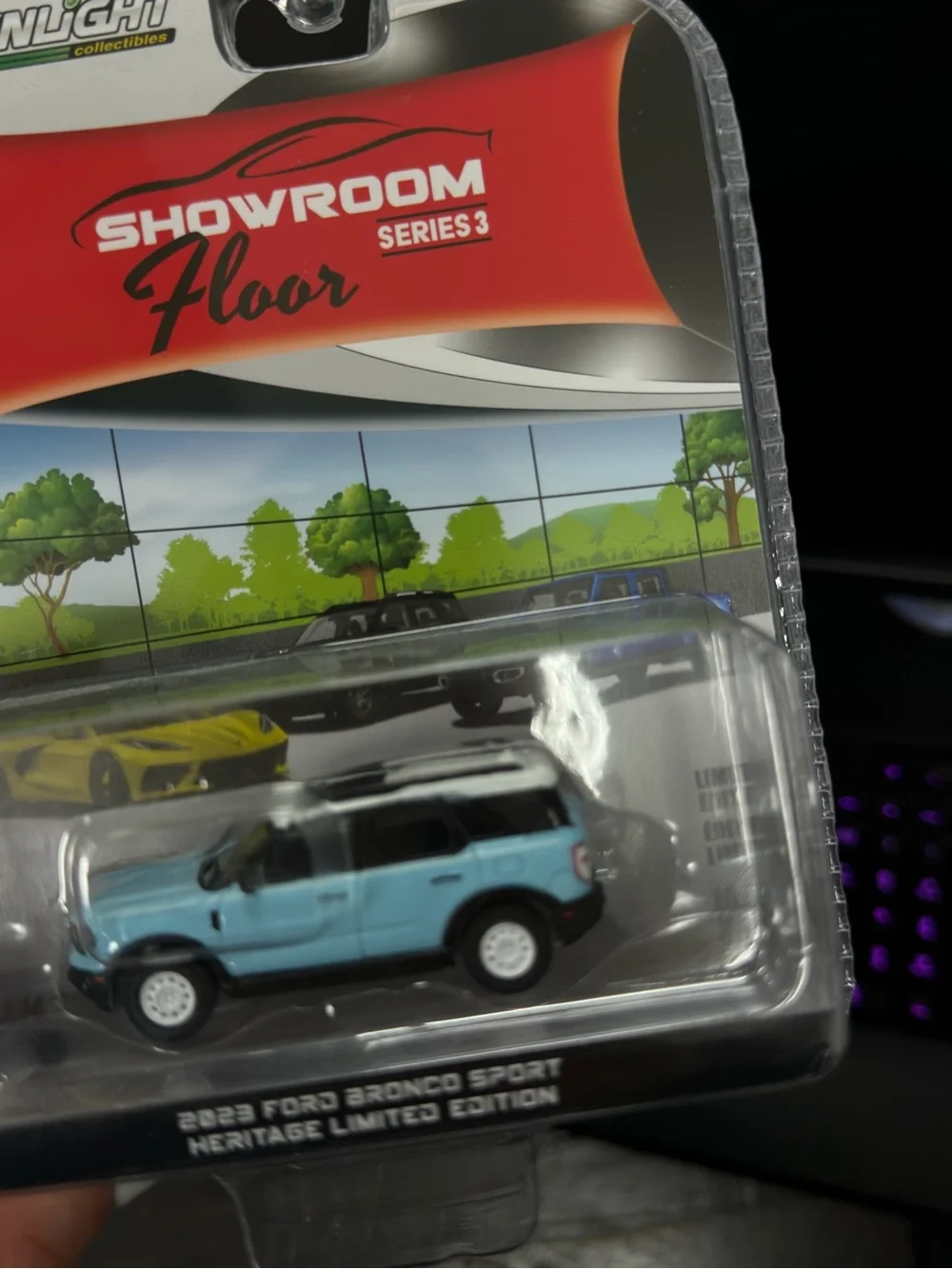 GREEN LIGHT 2023 ford heritage bronco sport